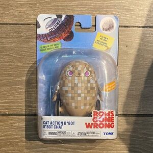 Disney Ron's Gone Wrong Cat Action B*Bot - Tan and Purple